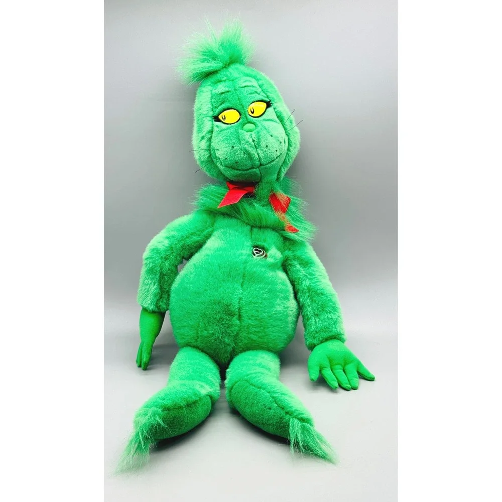 Dr Seuss The Grinch Plush 1997 Macys Exclusive 24 inch Stuffed Christmas Vintage